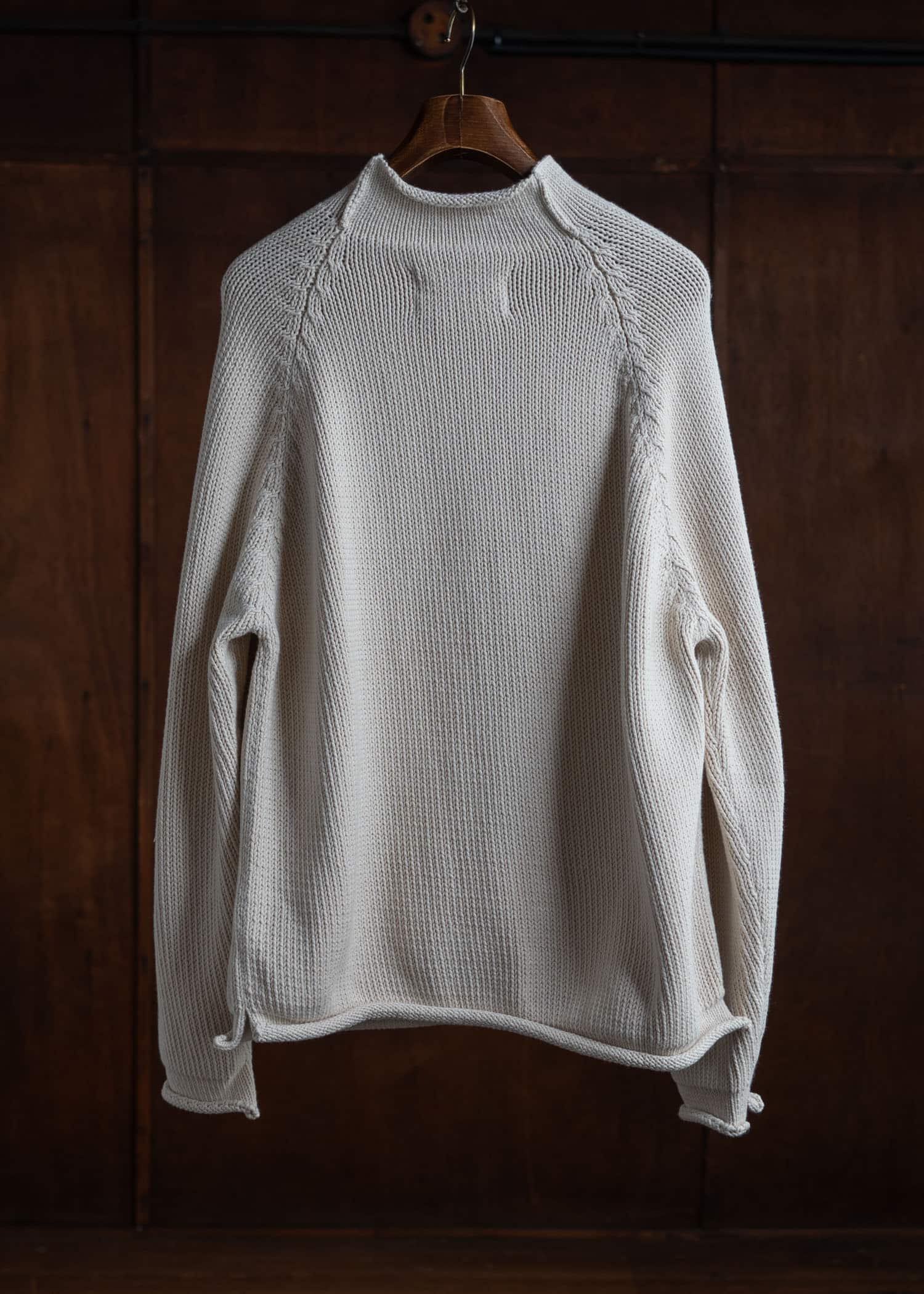 XENIA TELUNTS Fisherman Sweater Undyed