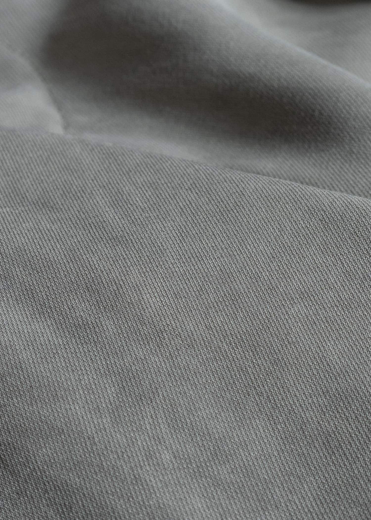 ZIGGY CHEN DROP-CROTCHED TROUSERS PEARL GRAY 0M2620508