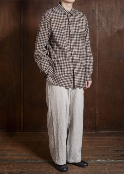 YOKO SAKAMOTO YS-26SS-30-BEIGE Baggy Easy Pants BEIGE