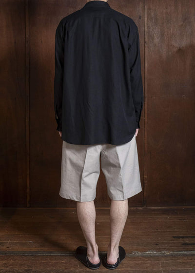 YOKO SAKAMOTO YS-26SS-25-BEIGE Double Pleats Shorts BEIGE