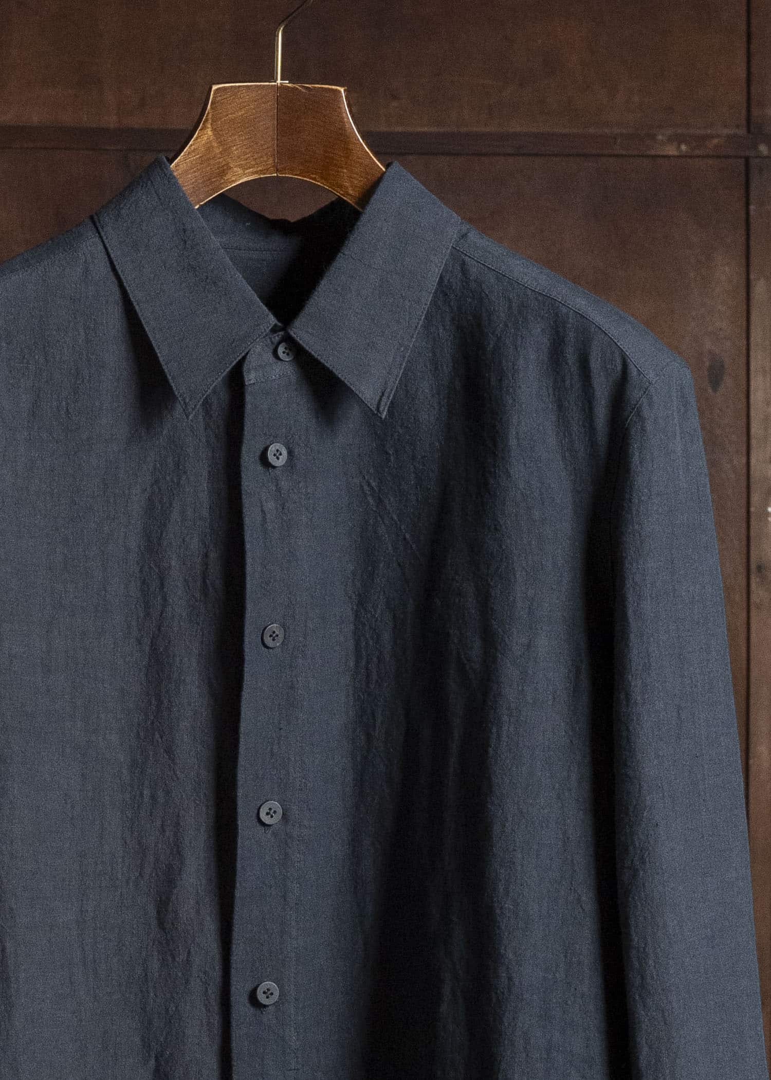 ZIGGY CHEN CLASSIC SPREAD COLLAR SHIRT 25 0M2620710