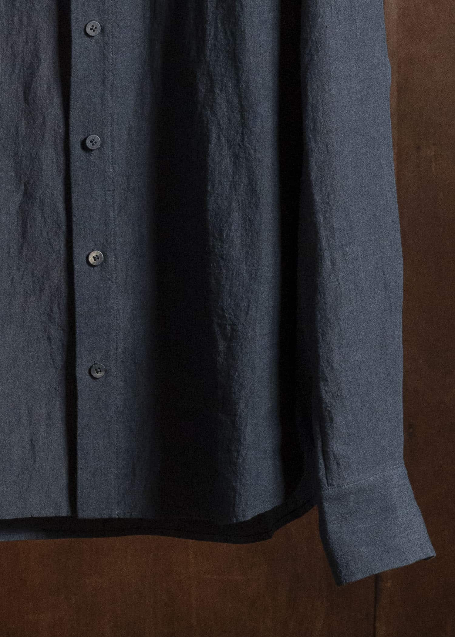 ZIGGY CHEN CLASSIC SPREAD COLLAR SHIRT 25 0M2620710