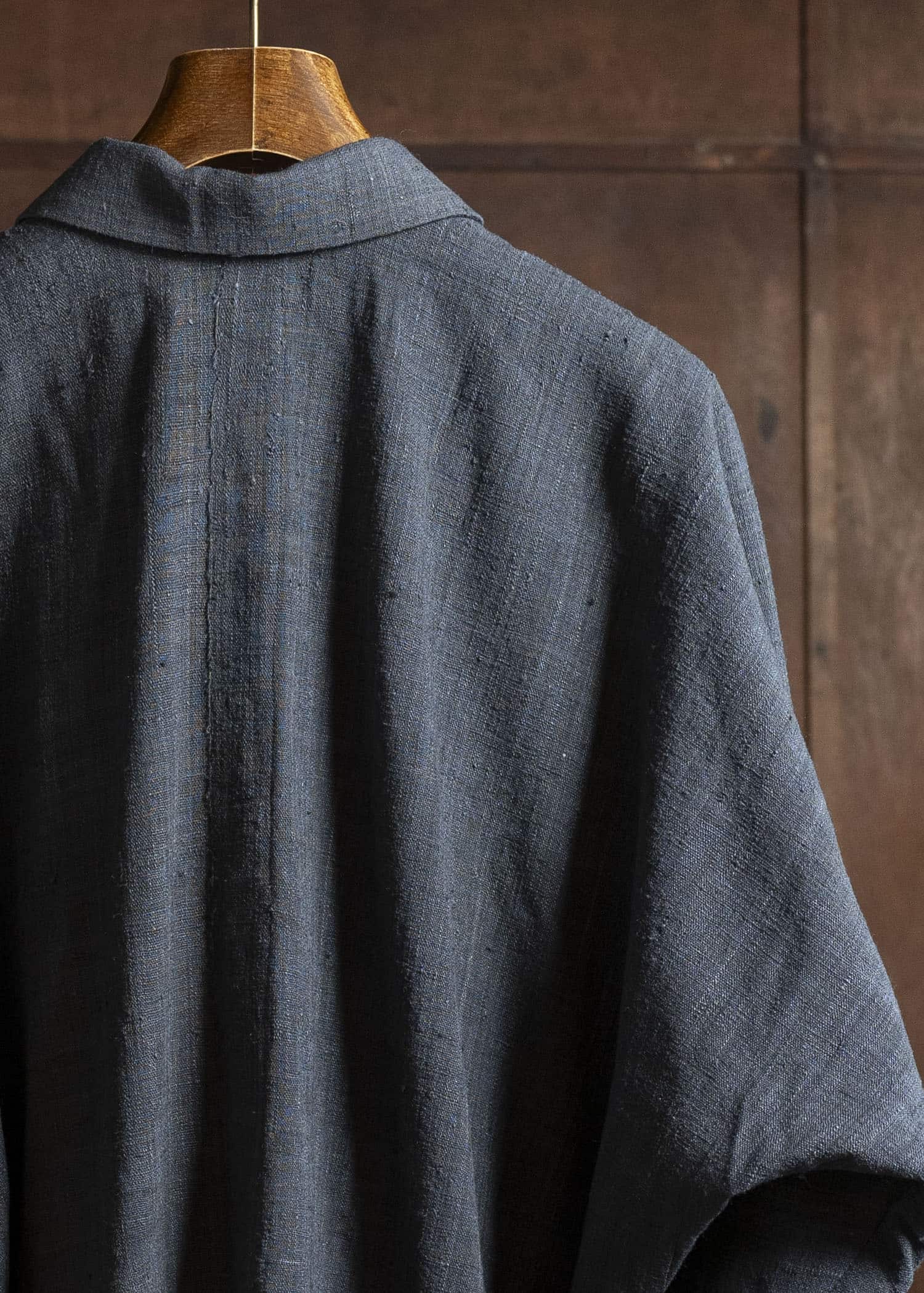 JAN-JAN VAN ESSCHE SHIRT#112 HANDWOVEN ERI FERMENTED