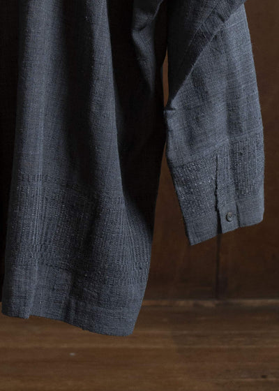 JAN-JAN VAN ESSCHE SHIRT#112 HANDWOVEN ERI FERMENTED