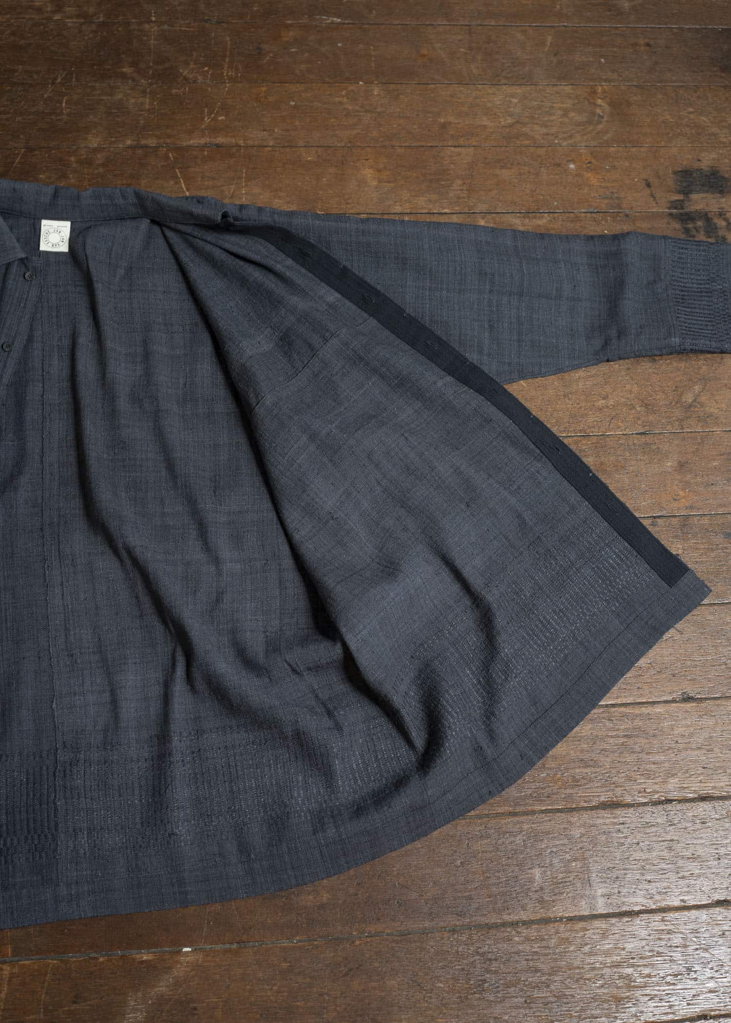 JAN-JAN VAN ESSCHE SHIRT#112 HANDWOVEN ERI FERMENTED