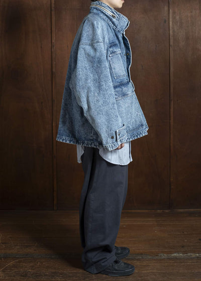 HED MAYNER Coat HMMA67024A-HA190 HA190-450-LIGHT/PASTEL BLUE