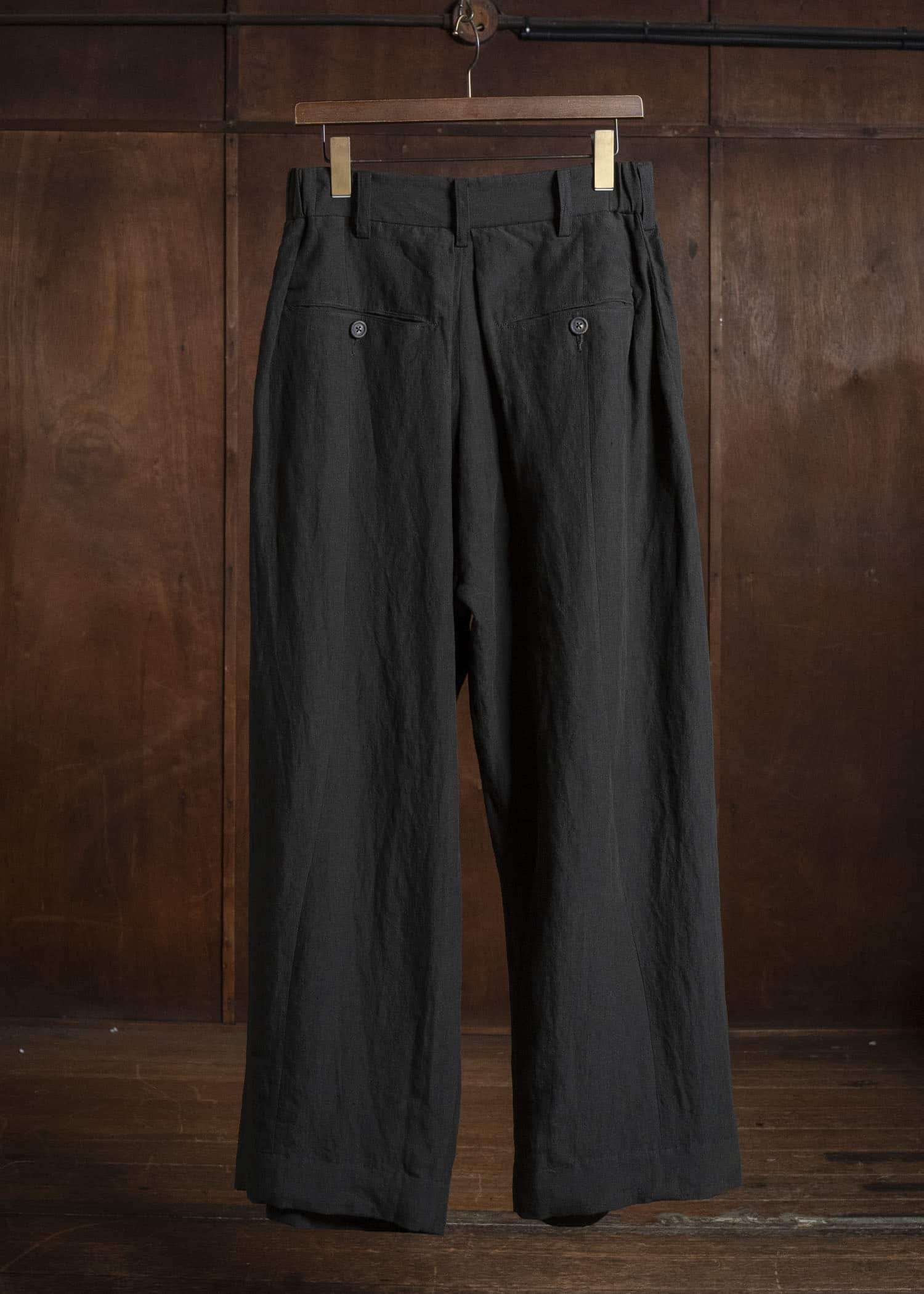 ZIGGY CHEN PUPPYTOOTH WIDE-LEG TROUSERS 4 0M2620518