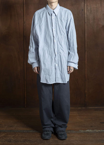 HED MAYNER Shirt HMMA60001A-HA16 HA166-450-LIGHT/PASTEL BLUE