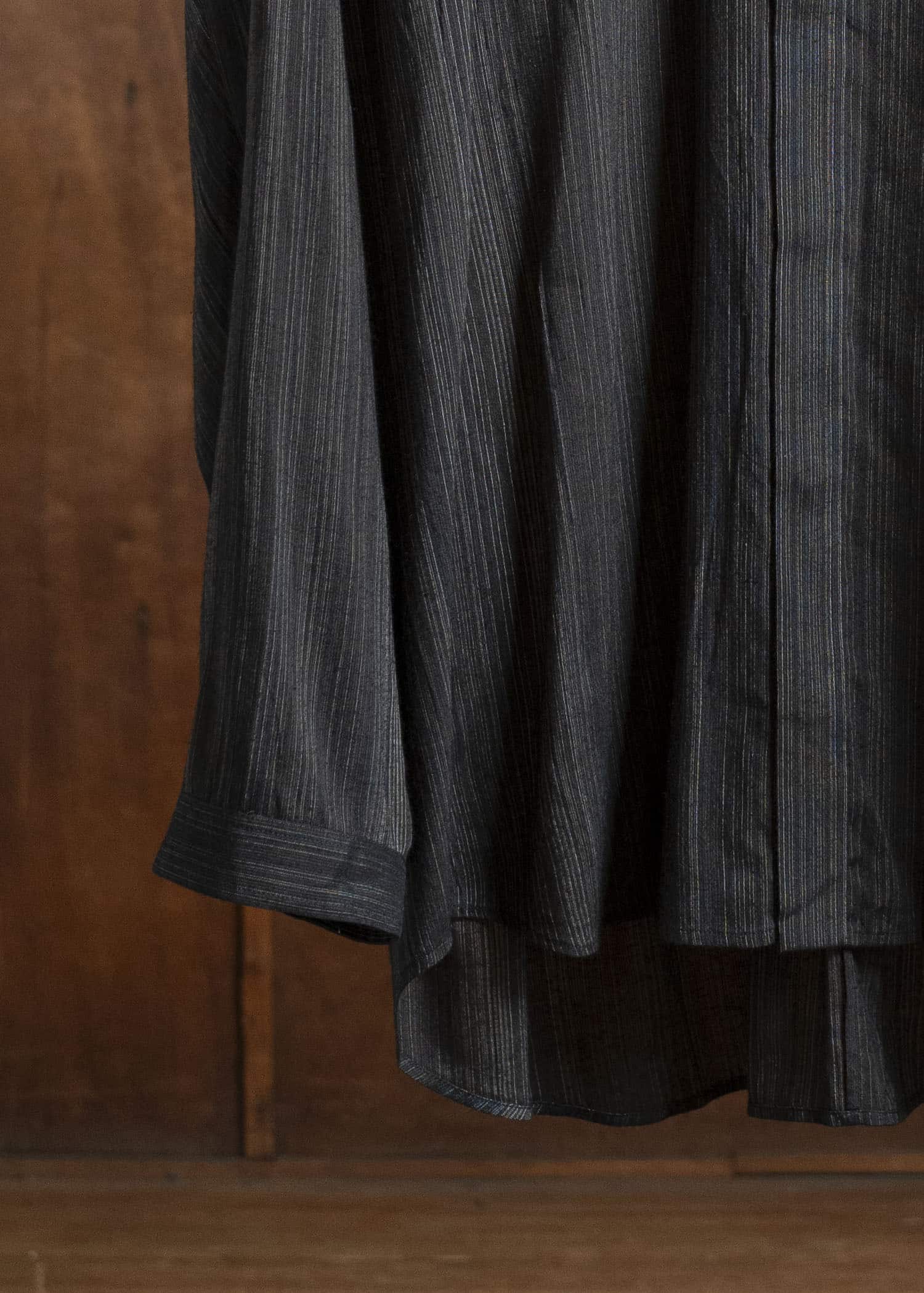 JAN-JAN VAN ESSCHE SHIRT#106 REGULAR FIT LONG SLEEVE SHIRT Light Shiring Multi Striped