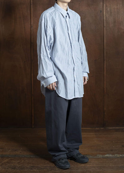 HED MAYNER Shirt HMMA60001A-HA16 HA166-450-LIGHT/PASTEL BLUE