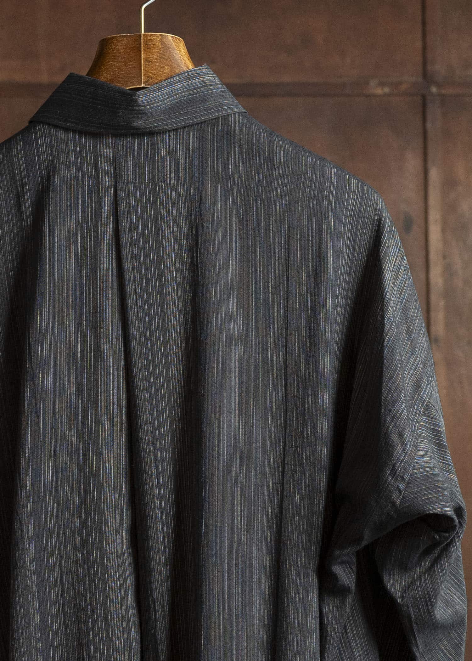 JAN-JAN VAN ESSCHE SHIRT#106 REGULAR FIT LONG SLEEVE SHIRT Light Shiring Multi Striped