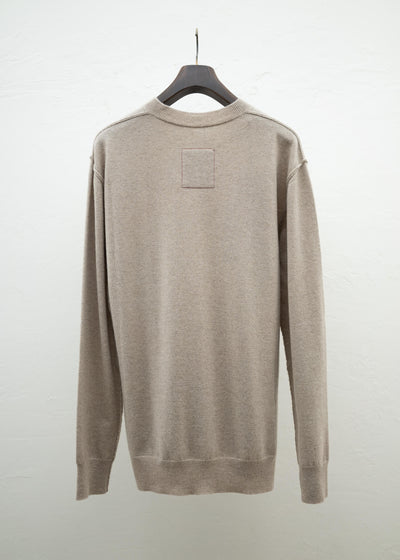 UMA WANG LONG SLV KNIT TOP UK7545