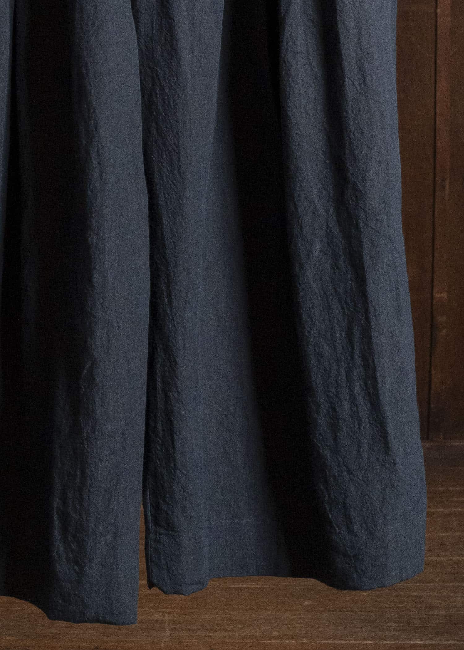 ZIGGY CHEN WIDE-LEG TROSUERS DARK INDIGO 0M2620510