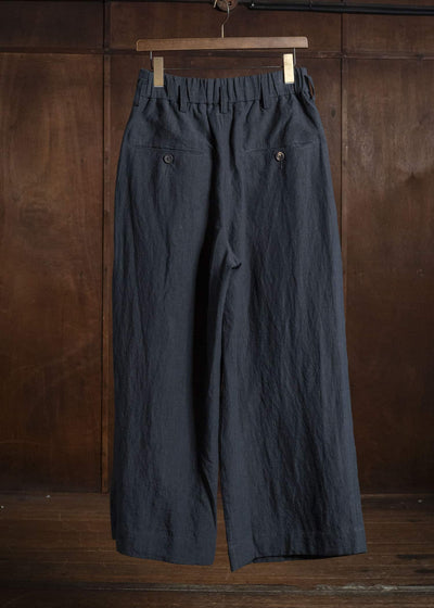 ZIGGY CHEN WIDE-LEG TROSUERS DARK INDIGO 0M2620510