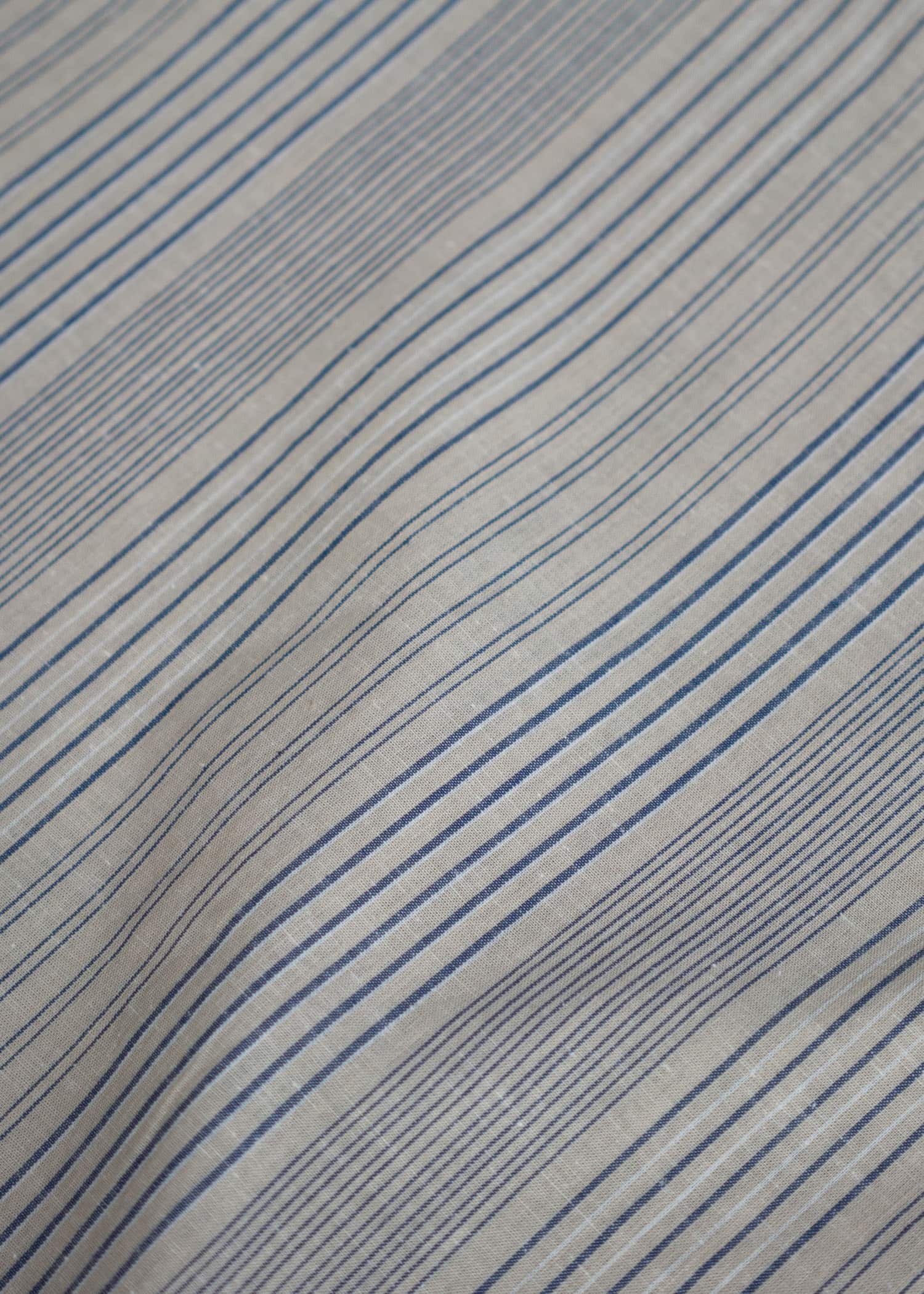 XENIA TELUNTS Scout Scarf Blue and White Stripe