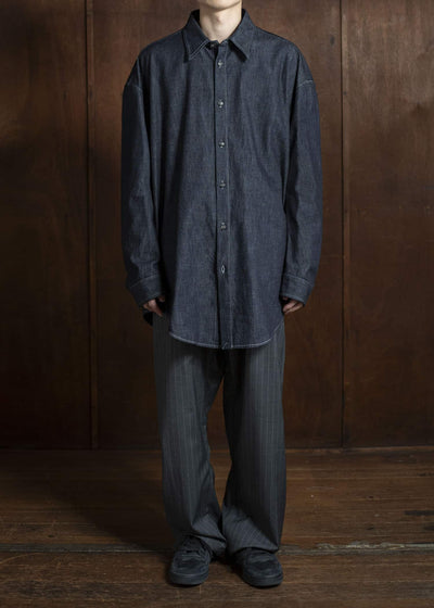 HED MAYNER Shirt HMMA67027B-HA192 HA192-430-BRIGHT BLUE