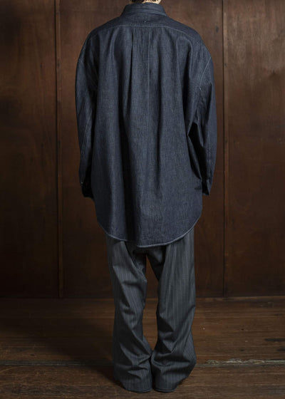 HED MAYNER Shirt HMMA67027B-HA192 HA192-430-BRIGHT BLUE