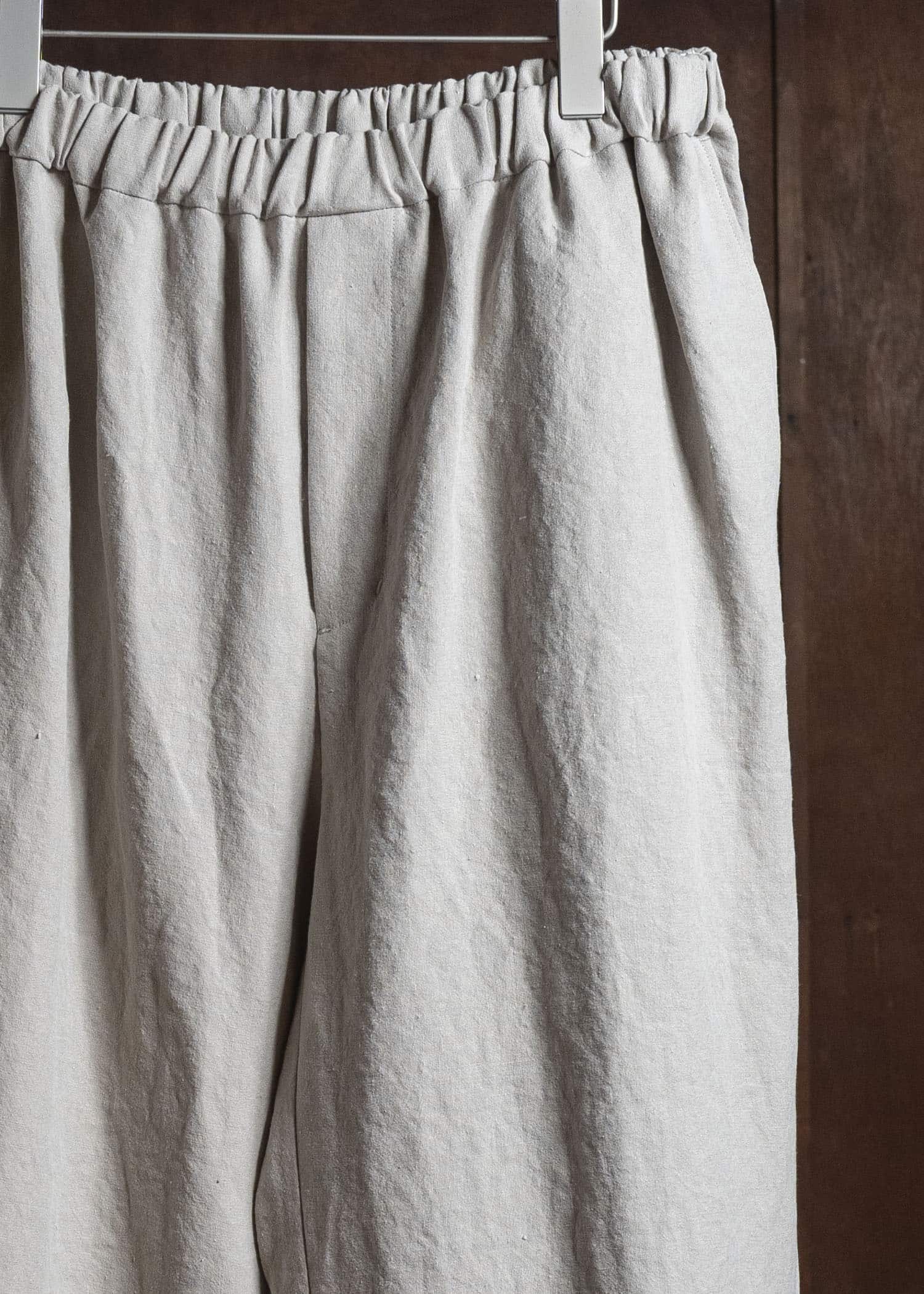 YOKO SAKAMOTO YS-26SS-30-BEIGE Baggy Easy Pants BEIGE