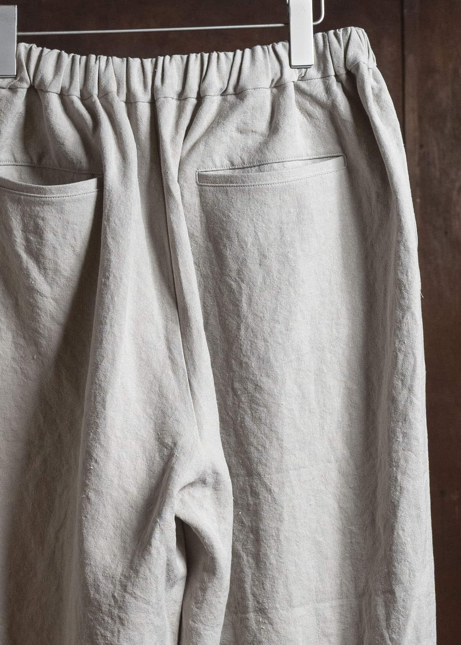 YOKO SAKAMOTO YS-26SS-30-BEIGE Baggy Easy Pants BEIGE