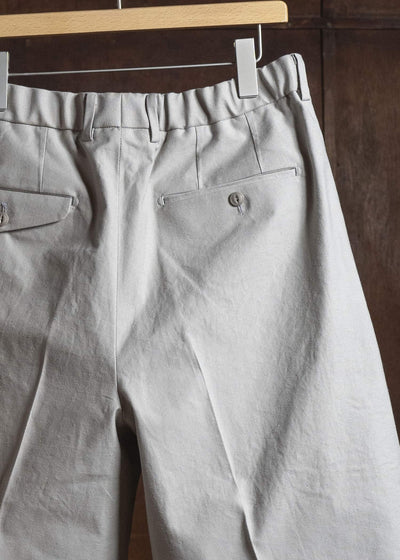 YOKO SAKAMOTO YS-26SS-25-BEIGE Double Pleats Shorts BEIGE