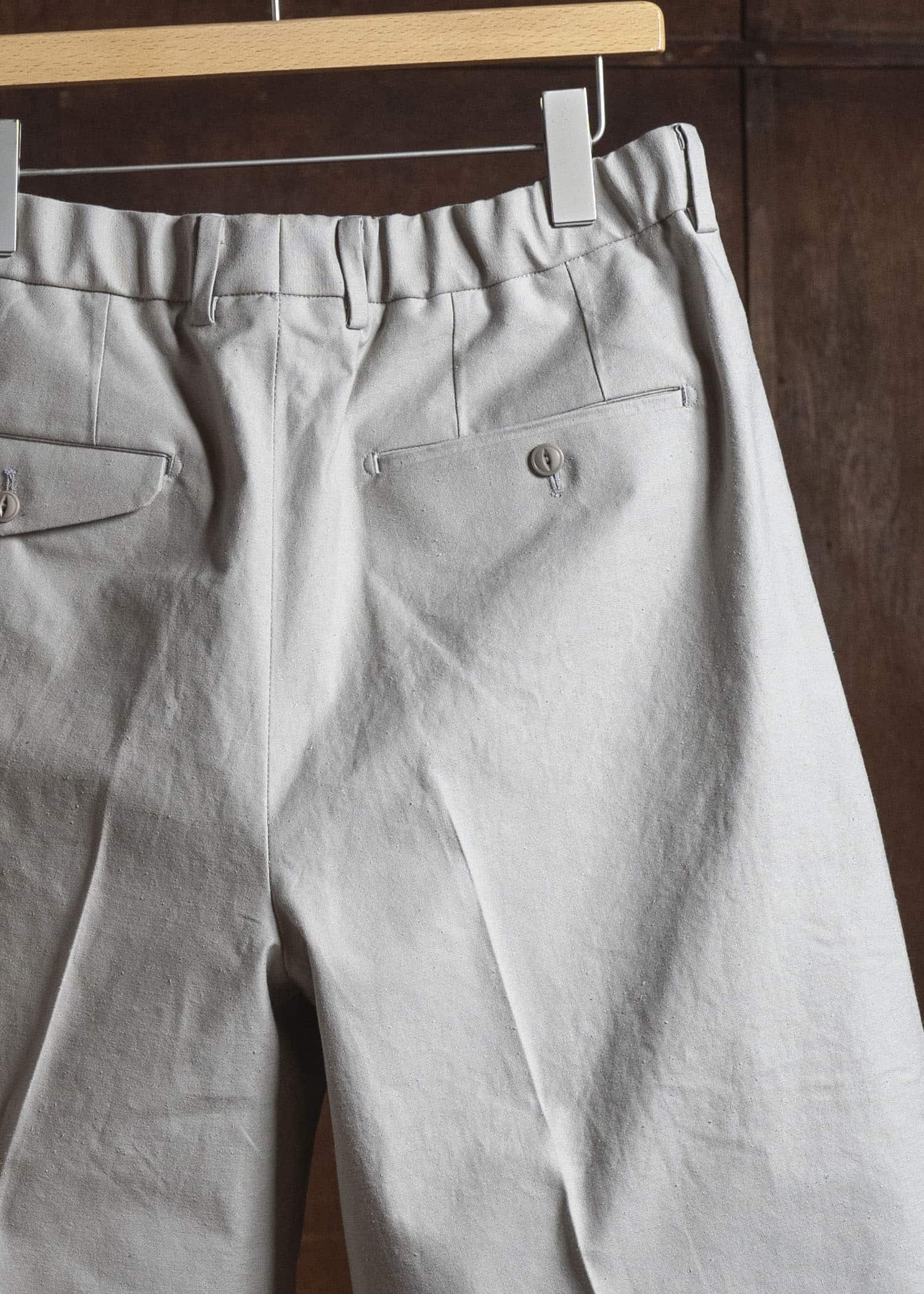 YOKO SAKAMOTO YS-26SS-25-BEIGE Double Pleats Shorts BEIGE