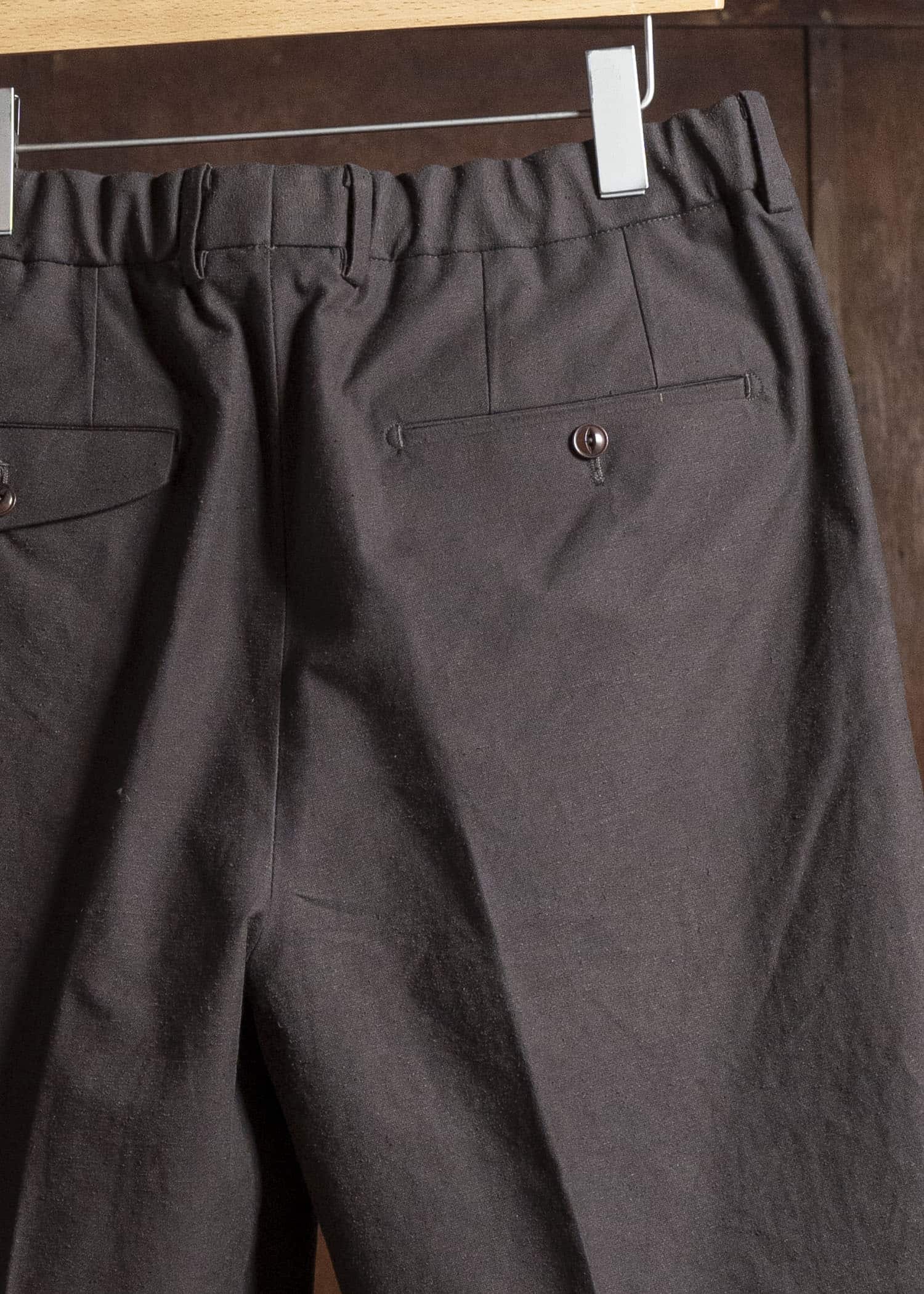 YOKO SAKAMOTO YS-26SS-25-BROWN Double Pleats Shorts BROWN