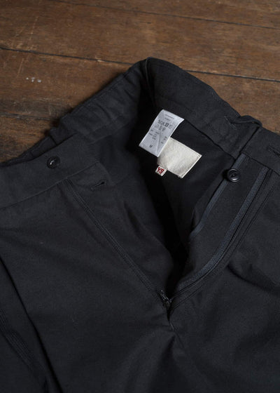 YOKO SAKAMOTO YS-26SS-25-BLACK Double Pleats Shorts BLACK