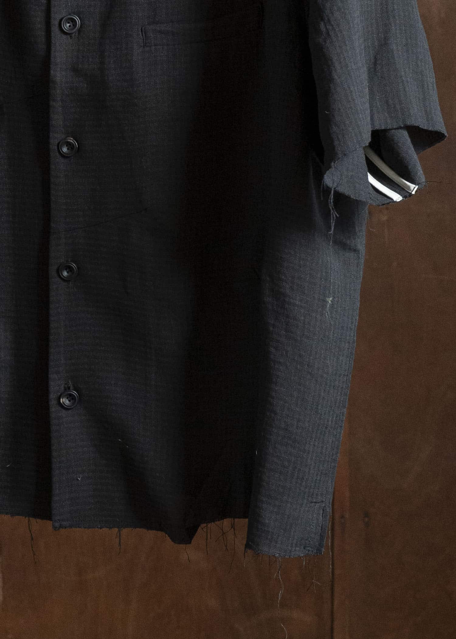 Professor.E CHECK SS BLACK 26SS-PE-SSH-01