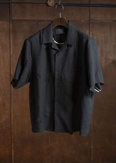 Professor.E CHECK SS BLACK 26SS-PE-SSH-01