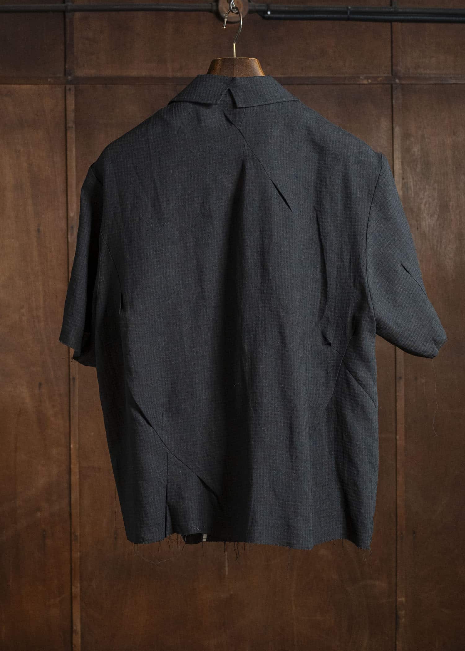 Professor.E CHECK SS BLACK 26SS-PE-SSH-01