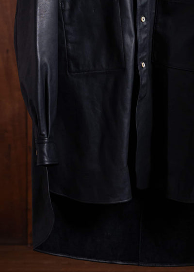 KLASICA BOTTOM Reversible Leather Shirts