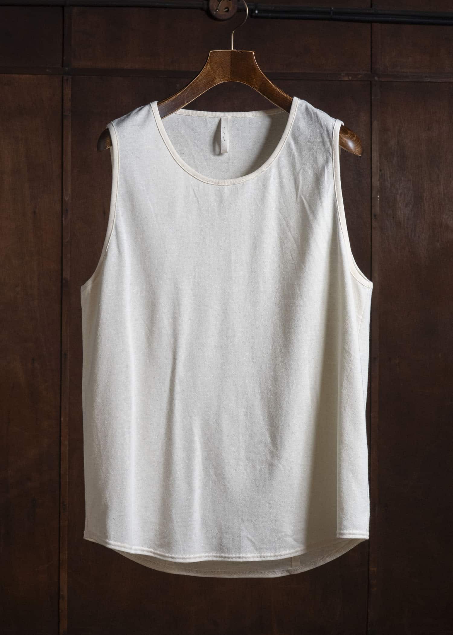 shi shi 26S3C2KN COCOON-wide tank top KN