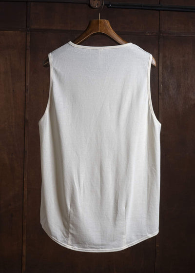 shi shi 26S3C2KN COCOON-wide tank top KN