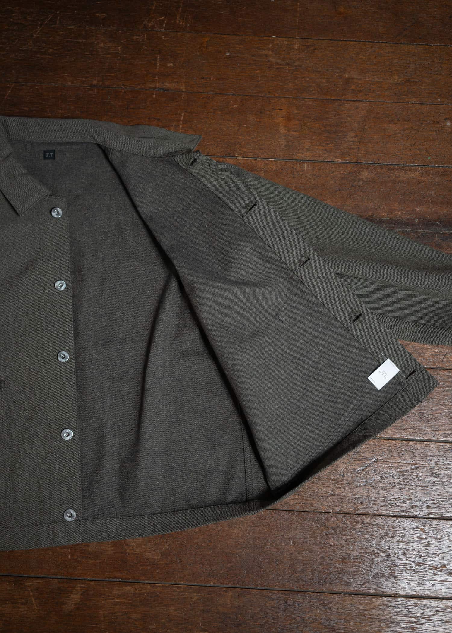 Taiga Takahashi Coverall Jacket Sage Green Lot.303