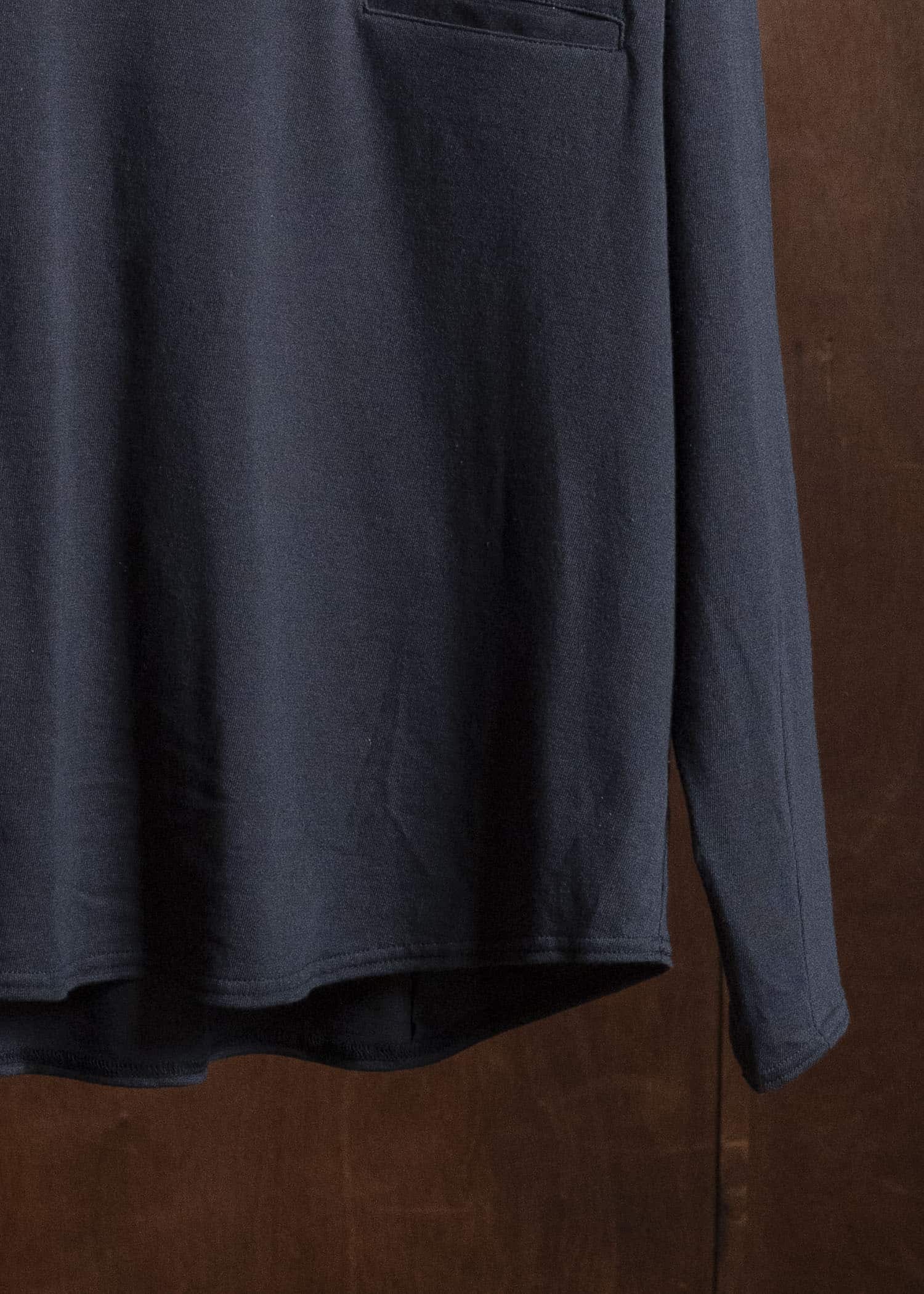 shi shi 26S2C1BK COCOON-longsleeve tee BK