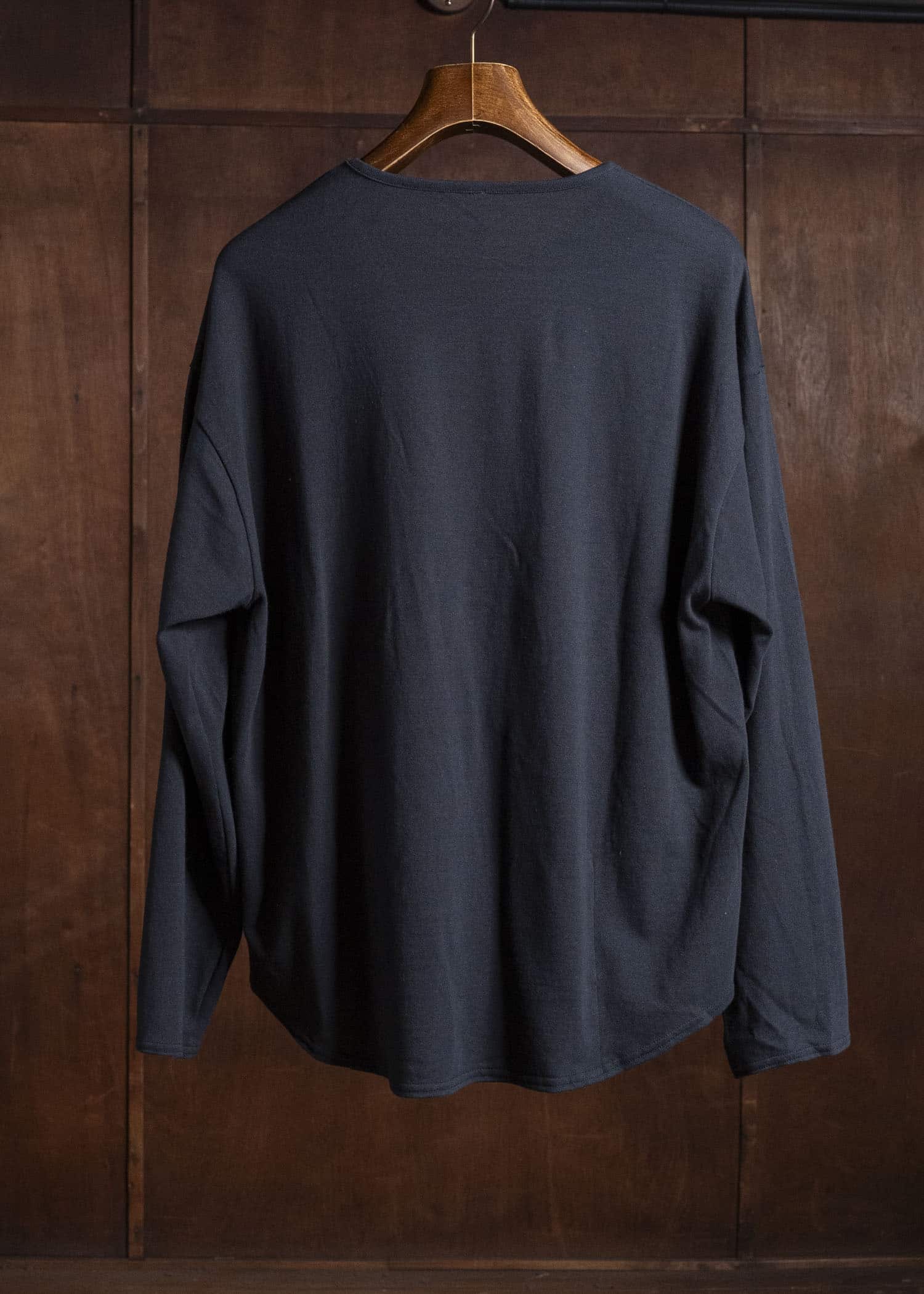 shi shi 26S2C1BK COCOON-longsleeve tee BK