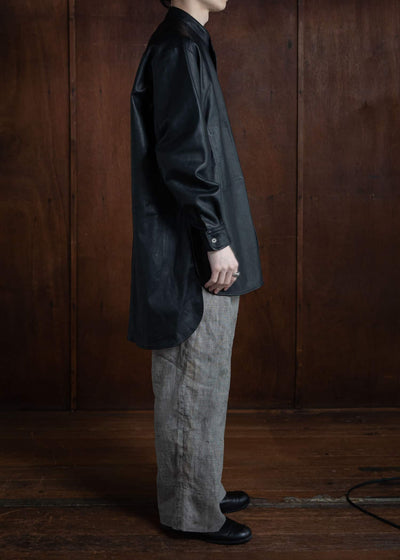 KLASICA BOTTOM Reversible Leather Shirts