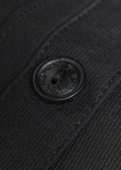 Professor.E OVERSIZED LAYERED SHIRT BLACK 26SS-PE-LSH-02