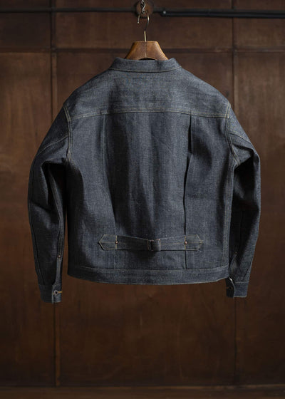 Taiga Takahashi Denim Jacket Side Panel Lot.714 Raw Indigo