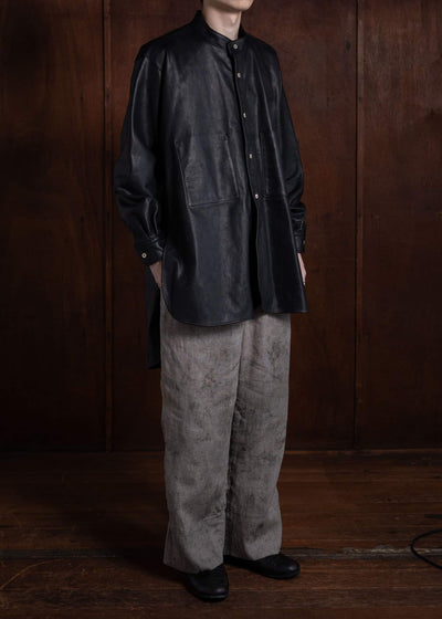 KLASICA BOTTOM Reversible Leather Shirts