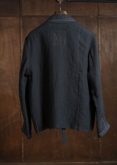 Professor.E POPLIN SHIRT BLACK 26SS-PE-LSH-03