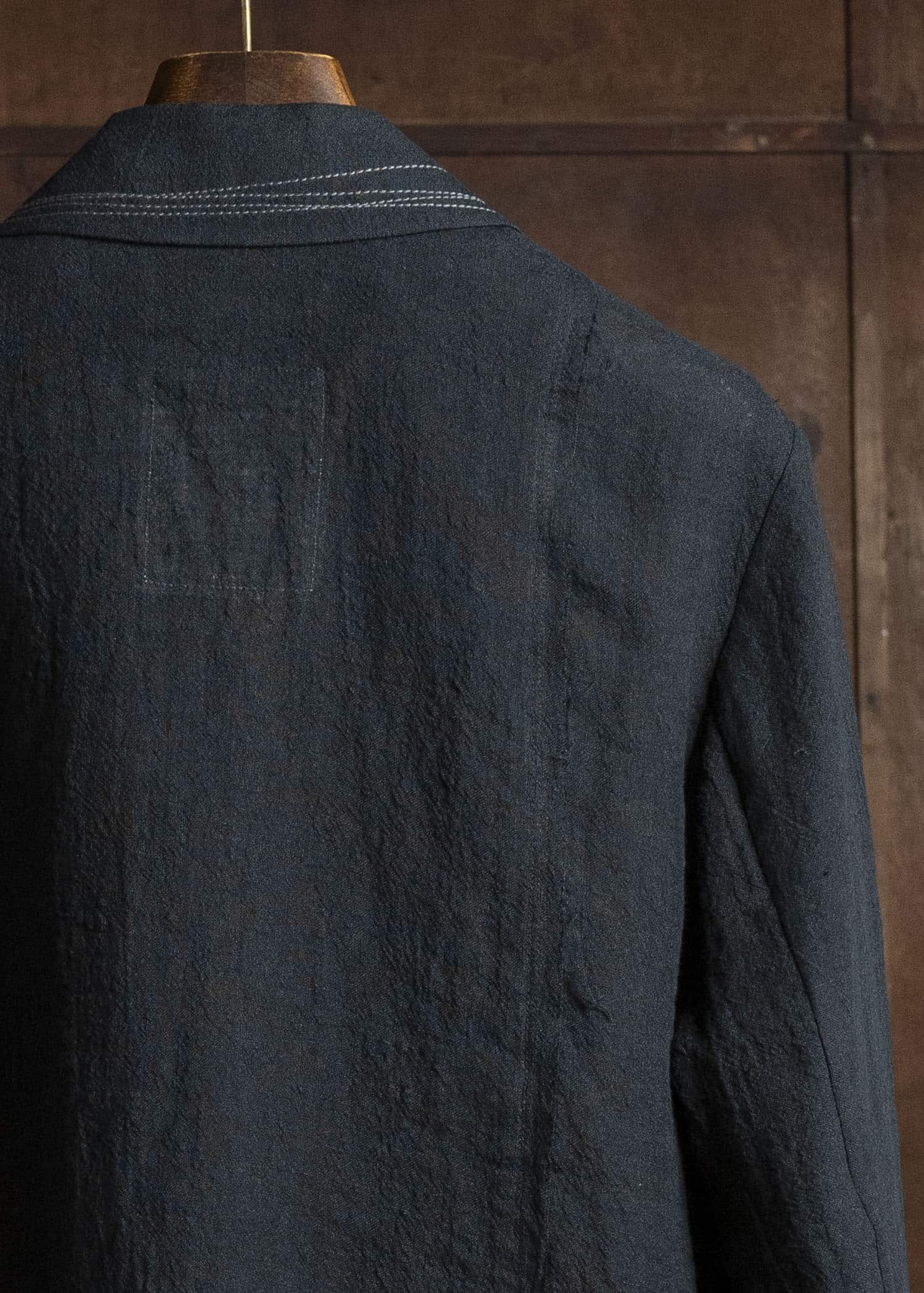 Professor.E POPLIN SHIRT BLACK 26SS-PE-LSH-03