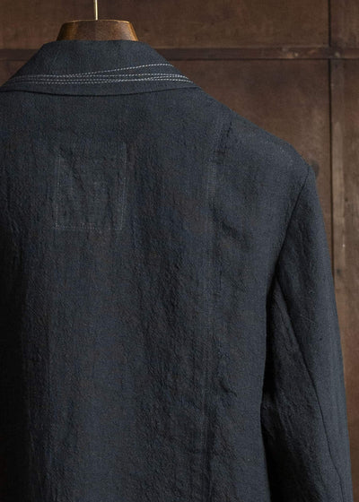 Professor.E POPLIN SHIRT BLACK 26SS-PE-LSH-03