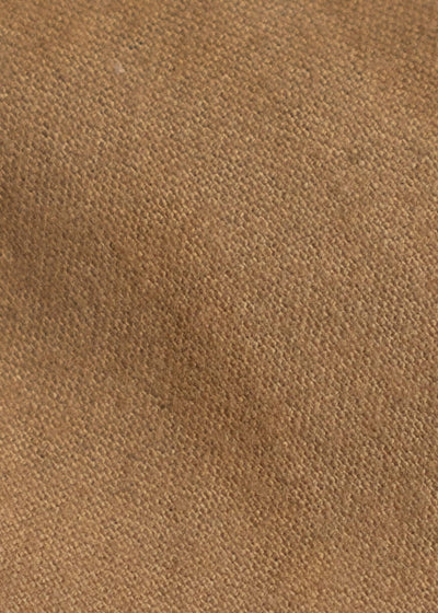 Taiga Takahashi Band Collar Shirt Camel Lot.104