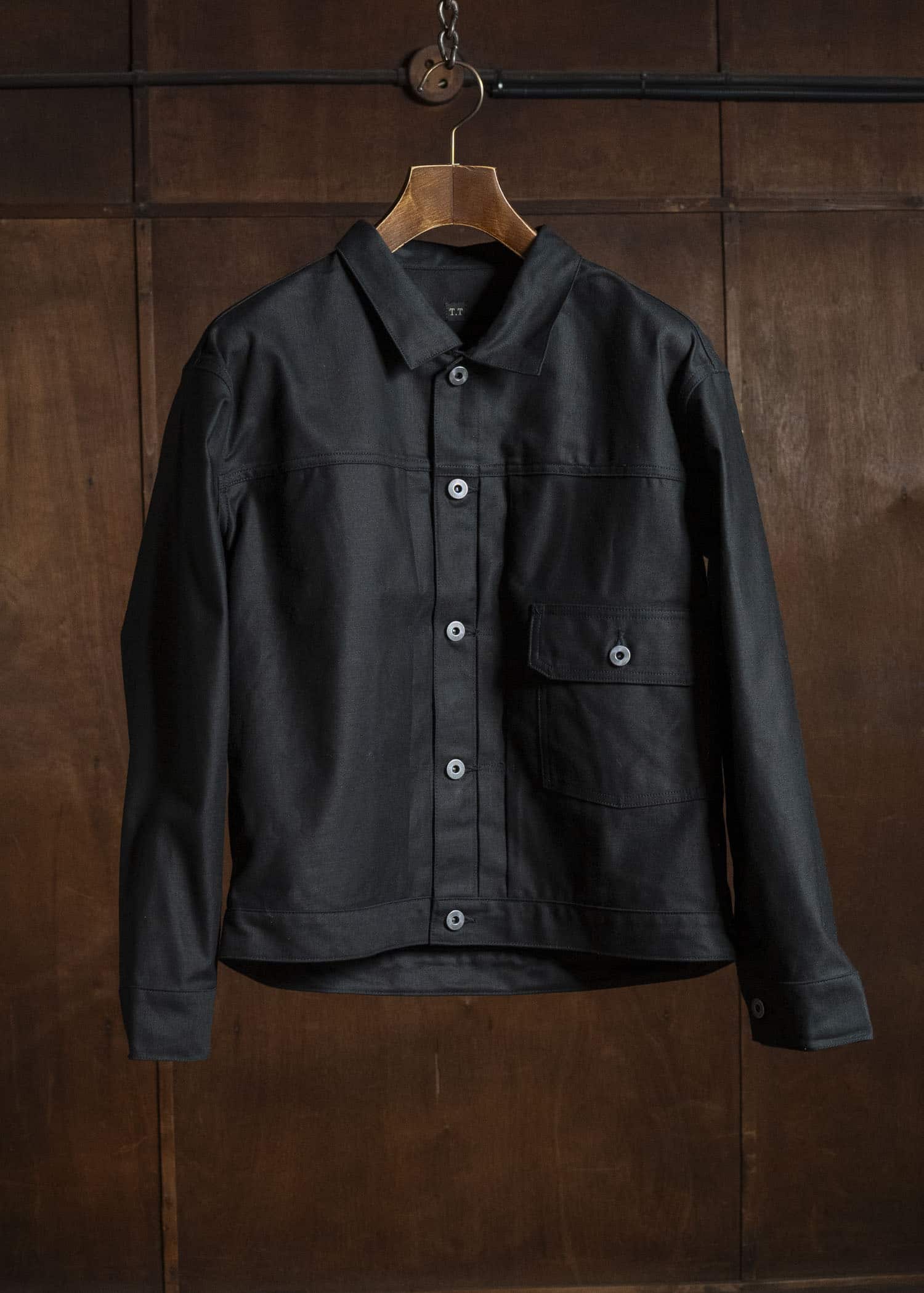 Taiga Takahashi Lot.333-Black Buckle-Backed Jacket C.1930’S Black