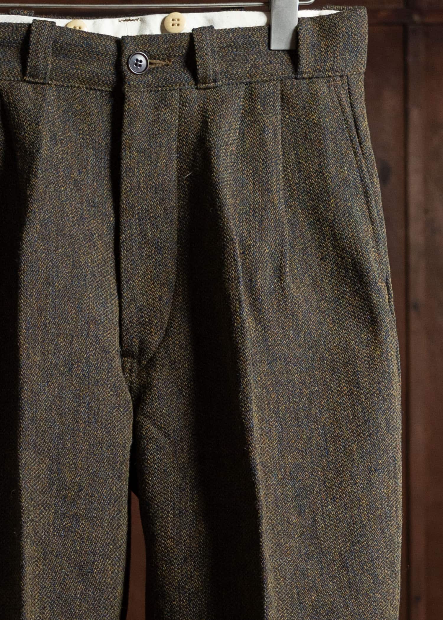 Taiga Takahashi Work Trousers Brown Lot.201