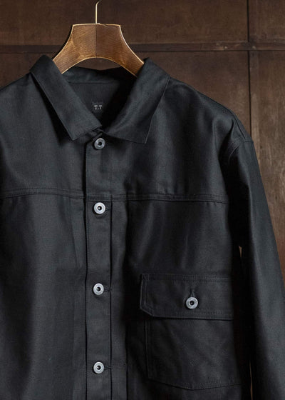 Taiga Takahashi Lot.333-Black Buckle-Backed Jacket C.1930’S Black