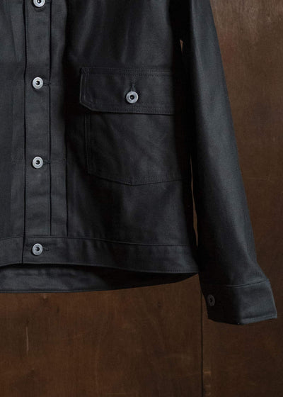Taiga Takahashi Lot.333-Black Buckle-Backed Jacket C.1930’S Black