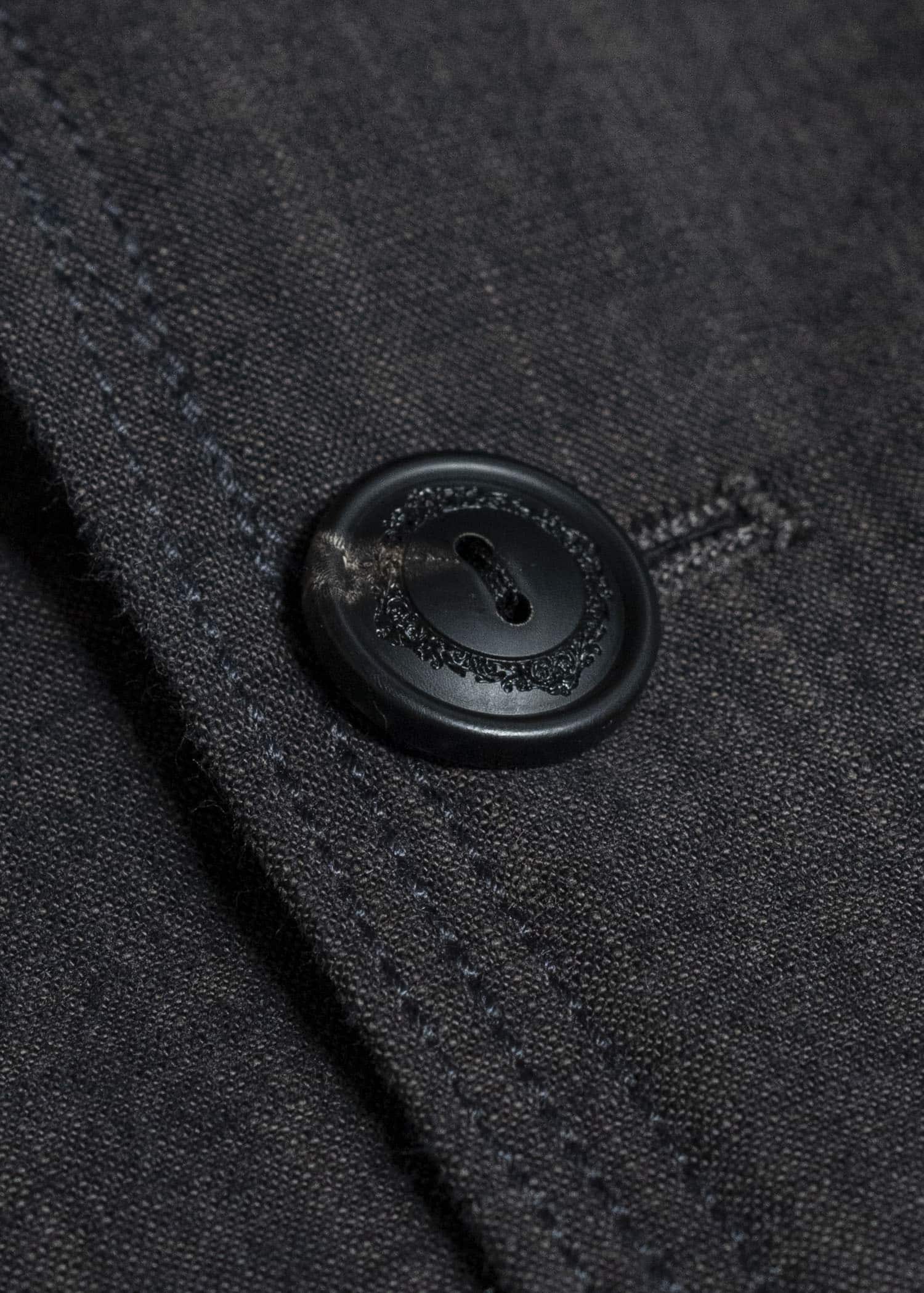 Professor.E ZIG-ZAG STITCH BLAZER DUST GREY 26SS-PE-JKT-05