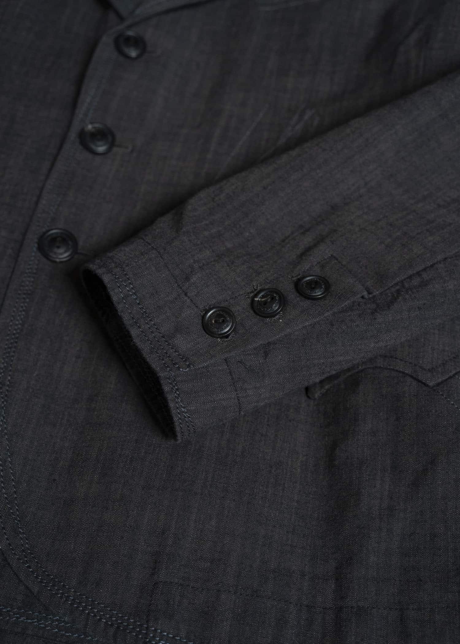 Professor.E ZIG-ZAG STITCH BLAZER DUST GREY 26SS-PE-JKT-05
